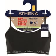 Brassière fille ligne My petit prix Athena 6107 NOIR 10 ANS