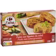 Carrefour extra palets aux légumes du soleil 300g