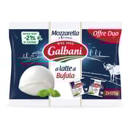 Galbani mozzarella di latte di bufala 2x125g