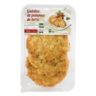 Jeca galettes de pommes de terre x3 300g