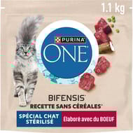 One bifensis grain free sterilise boeuf 1.1kg