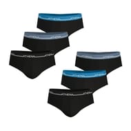 Lot de 6 slips Easy Life homme Athena 2500 NOIR X 6 T6