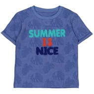 Tee shirt manches courtes garçon BLEU OCEAN 14 ANS