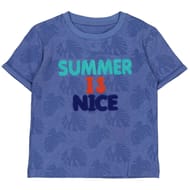Tee shirt manches courtes garçon BLEU OCEAN 12 ANS