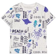 Tee shirt manches courtes garçon BLANC 12 ANS