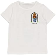 Tee shirt manches courtes garçon WHITE 12 ANS