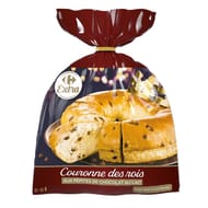 Carrefour extra couronne des rois aux pépites de chocolat au lait 400g