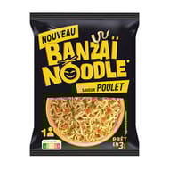 Banzai noodle saveur poulet 60g