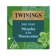 Twinings thé vert menthe à la marocaine 20 sachets