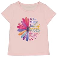Tee-shirt fille ROSE 4 ANS