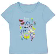 Tee-shirt fille SKY BLUE 6 ANS