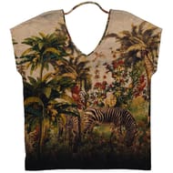 Tee shirt femme manches courtes WHITE JUNGLE T50\52