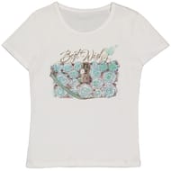 Tee shirt femme manches courtes WHITE T50\52