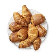 5 croissants et 5 pains au chocolat