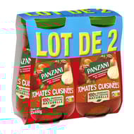 Panzani sauce tomates cuisinées aux tomates fraîches 400x2 800g