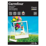 Carrefour 50 feuilles de papier photo brillant - a4 - 150 g/m - jet d'encre CRF1504