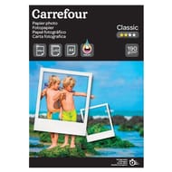 Carrefour 40 feuilles de papier photo brillant - a4 - 190 g/m - jet d'encre CRF1904