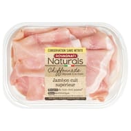 Chiffonnade naturals jambon cuit sans nitrite sans couenne 80g