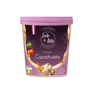 L'Angelys Jade & Allie pot crème glacée cacahuète coulis caramel 300g