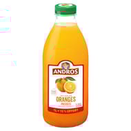 Andros 100% pur jus d'oranges pressées 1l + 15% offert