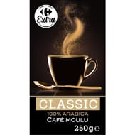 Carrefour extra café moulu corsé - 250g