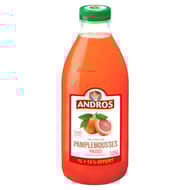 Andros jus de pamplemousses roses pressés 1l+15% offert