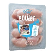 Filet de poulet sans peau halal 2.5kg