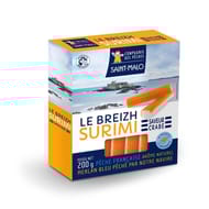 Compagnie des pêches Saint Malo 12 bâtonnets surimi saveur crabe x12 200g