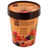 Patrimoine Gourmand sorbet fruits rouges pot 500ml 360g