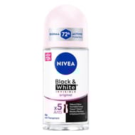 Nivea anti-transpirant femme bille black and white invisible 50ml