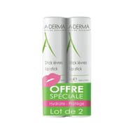 A-derma indispensables stick levres 2x4g