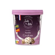 L'Angelys Jade & Allie pot crème glacée vanille cookies 300g