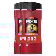 Axe gel douche homme 5en1 sunset fresh 2x400ml