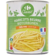 Carrefour classic' haricots beurre très fins 440g