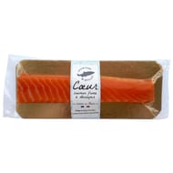 Coeur de filet saumon  fumé bio 150 gr