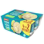 Andros gourmand & végétal brassé végétal citron 4x100g + 2 offerts