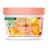 Garnier fructis hairfood masque capillaire longueurs&glow ananas 400ml