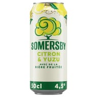 Somersby citron yuzu 50cl 4.5%vol