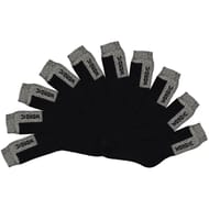 10 paires de mi chaussettes de marche homme NOIR T37\41
