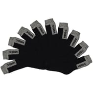 10 paires de mi chaussettes de marche homme NOIR T39\42