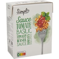 Simpl sauce tomate au basilic 390g