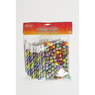Sachet 200 boules papier + 10 sarbacanes
