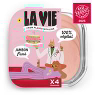 La vie jambon végétal fumé 120g
