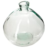 Vase rond verre recyclé trans d45xh50cm