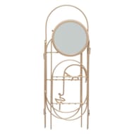 Porte bijoux pliable métal "vibe" cuivre