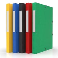 Carrefour boîte carte 24x32 dos 25mm 425 grammes coloris assortis