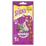 Whiskas friandises pour chat au poulet x3 18g