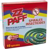 Zz paff spirales anti moustiques x10