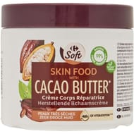 Carrefour soft crème corps réparatrice cacao 400ml
