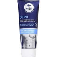 Carrefour men crème dépilatoire corps 200ml